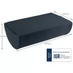 Leitz Ergo Cosy voetensteun, grijs