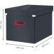 Leitz Click & Store Cosy Cube Large Storage Box Grey