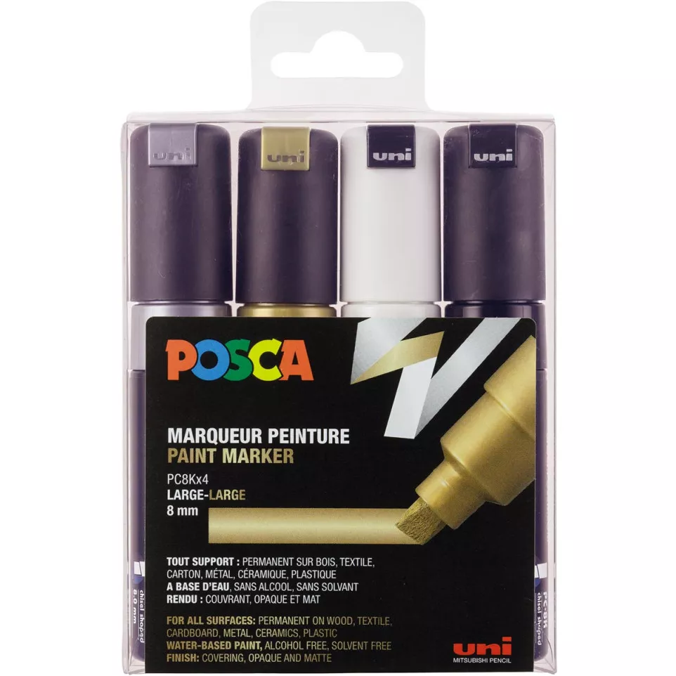 Uni POSCA marqueur peinture PC-8K, 8...