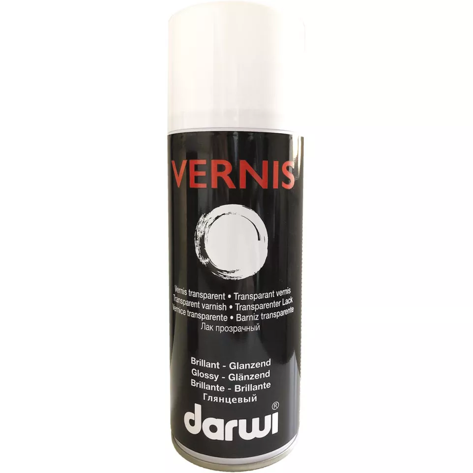 Darwi Vernis Gloss Varnish Spray 400 ml