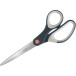 Leitz Cosy right-handed scissors 20.5 cm sharp tip stainless steel grey 1 pc blister pack