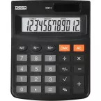 Desq Heavy Duty Compact Desktop Calculator 30812 Black