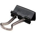 MAUL binder clips 13 mm pack of 12 black