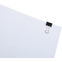 MAUL binder clips 13 mm pack of 12 black