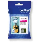 Brother inktcartridge,  500 pagina's, OEM LC-421XLM, magenta