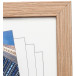 Hampton Sorbonne Photo Frame A4 2cm MDF Oak Effect