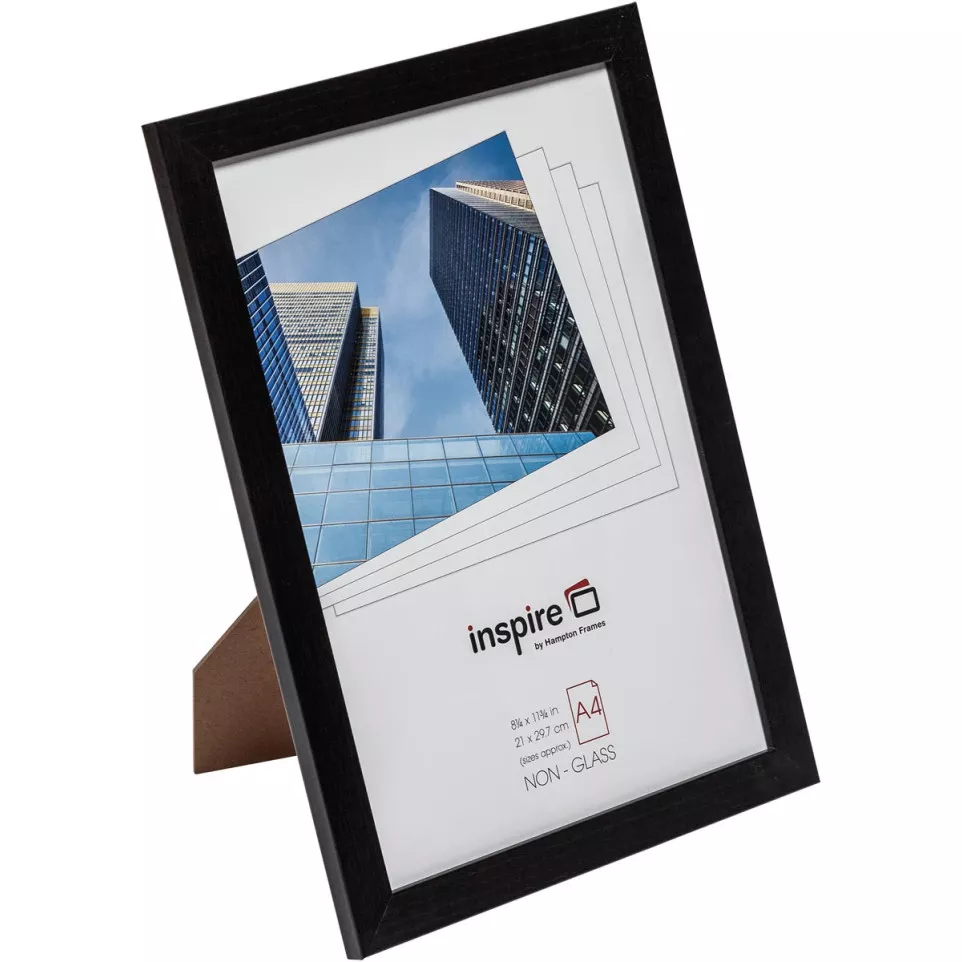 Hampton Oxford A4 Black MDF Photo...