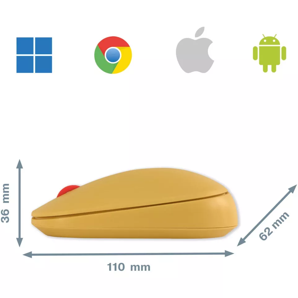 Leitz Cosy Wireless Mouse Yellow