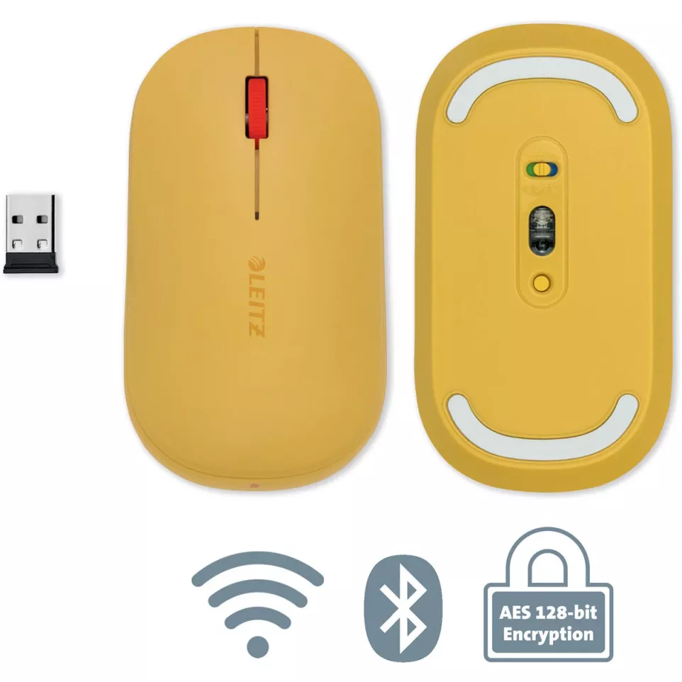 Leitz Cosy Wireless Mouse Yellow