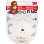 3M 8822 FFP2 Dust Mask with Valve, Pack of 3