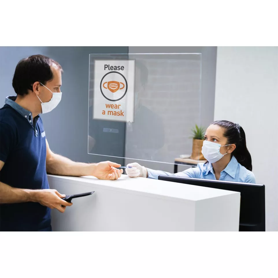 Durable infohoes A4 met statische...