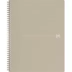 Oxford Origin cahier spiralé, ft A4+, 140 pages, ligné, sable