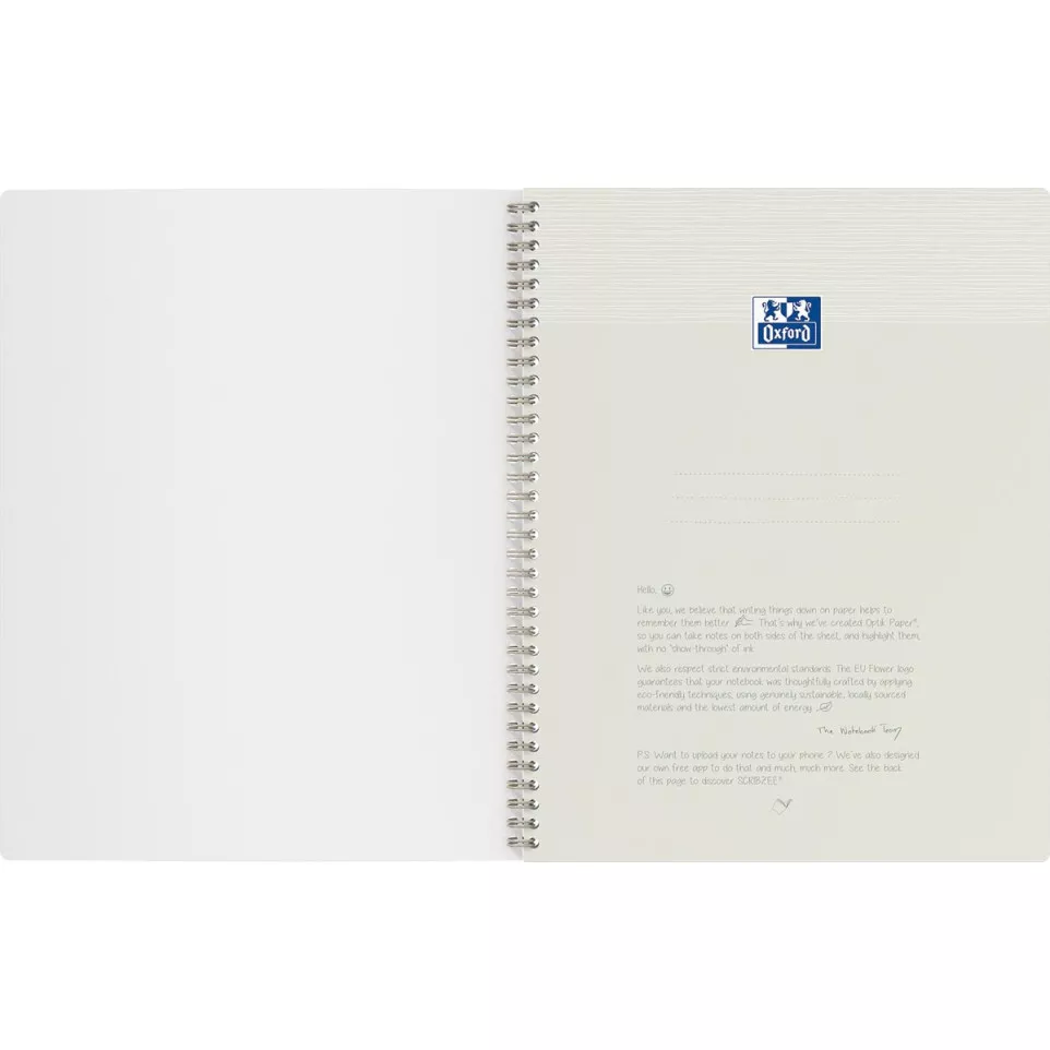 Oxford Origin Spiral Notebook A4 Plus...