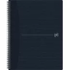 Oxford Origin cahier spiralé, ft A4+, 140 pages, ligné, noir
