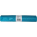 Recycled HDPE Trash Bag 20 Micron, Flat 70 x 110 x 0.2 cm, 120 Liters, Blue, Roll of 25 Pieces