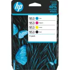 HP cartouche d'encre 953, 630-900 pages, OEM 6ZC69AE, 4 couleurs