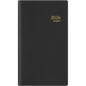 Brepols Interplan Genova Pocket Diary Black 2026