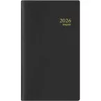 Brepols Interplan Genova Pocket Diary Black 2026