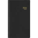 Brepols Notaplan Genova Pocket Diary Black 2026