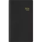 Brepols Notaplan Genova Pocket Diary Black 2026