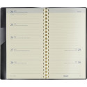 Brepols Notaplan Genova Pocket Diary Black 2026