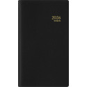 Brepols Breplan Genova Pocket Diary Black 2026