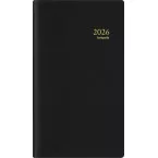 Brepols Breplan Genova Pocket Diary Black 2026
