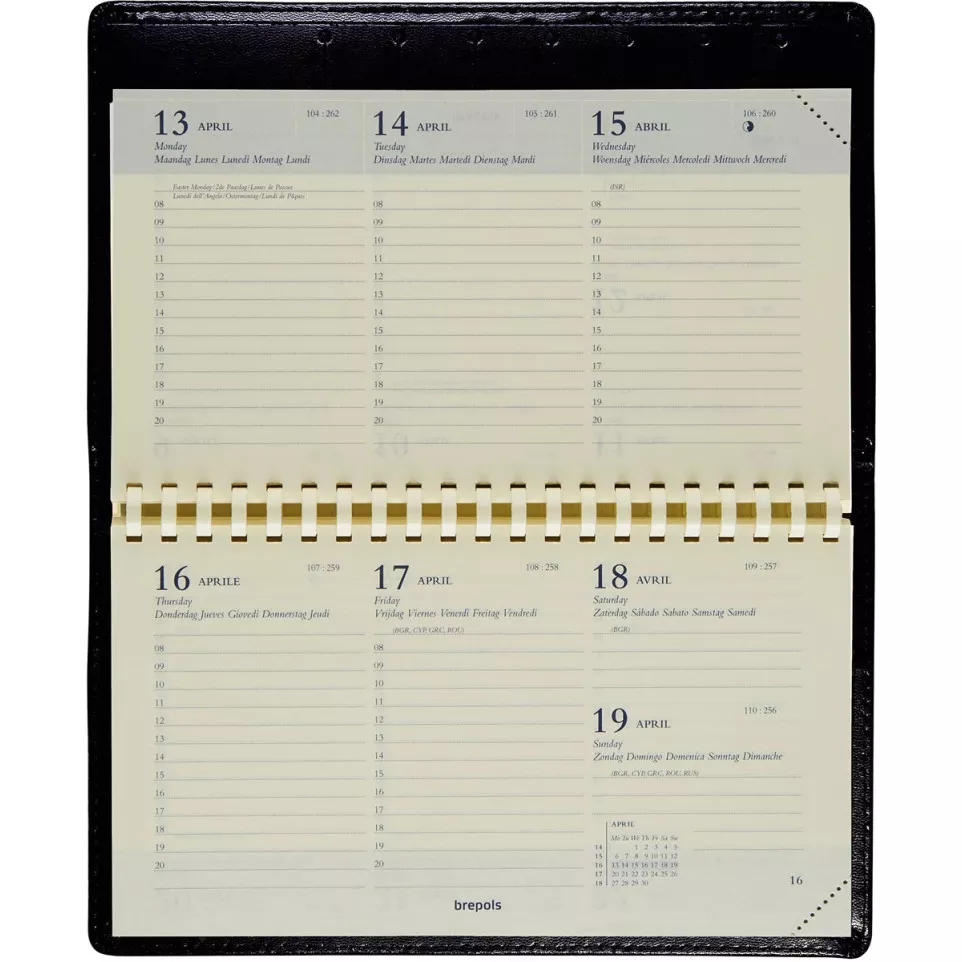 Brepols Omniplan Genova Pocket Diary...