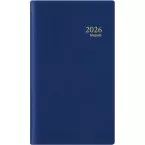 Brepols agenda Interplan Genova 6 langues, bleu 2026