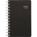 Brepols Desk Planner Polyprop Black 2026