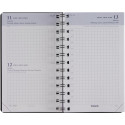 Brepols Desk Planner Polyprop Black 2026