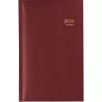 Brepols Interplan Lima Pocket Diary, Bordeaux, 2026