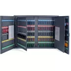 Key Cabinet for 300 Key Tags, 14 x 54 x 72 cm, Dark Grey