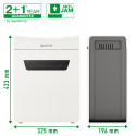 Leitz IQ Protect destructeur de documents Premium 8X