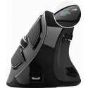 Trust souris ergonomique sans fil rechargeable Voxx, noir