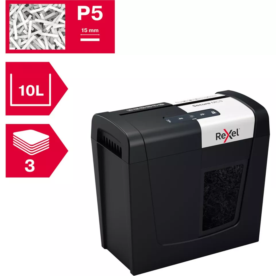 Rexel Secure papiervernietiger MC3