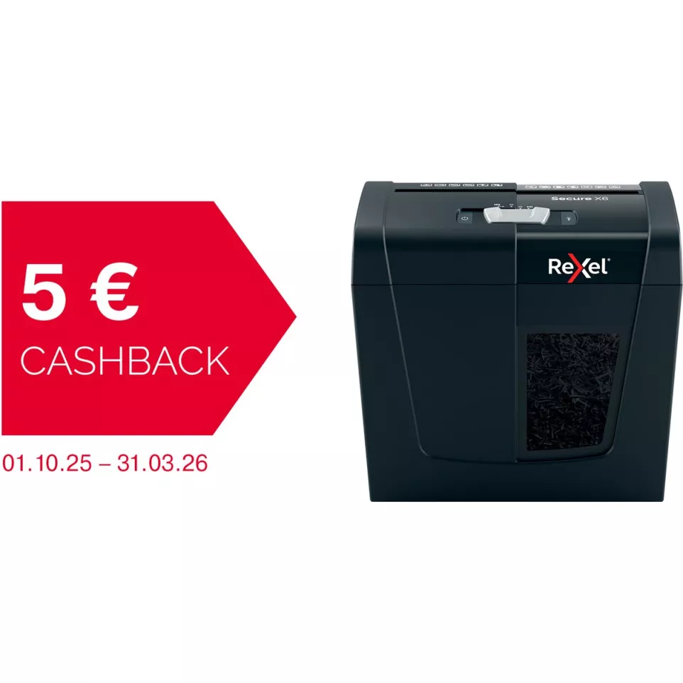 Rexel Secure papiervernietiger X6