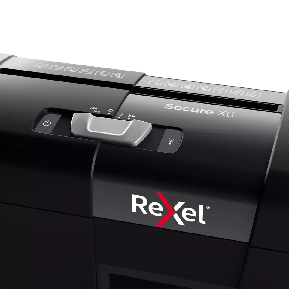 Rexel Secure X6 Cross Cut Paper Shredder