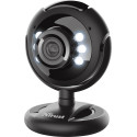 Trust Spotlight Pro webcam, avec microphone et diodes d'éclairage intégrés