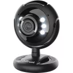 Trust Spotlight Pro webcam, avec microphone et diodes d'éclairage intégrés