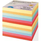 Folia  Notes, ft 90 x 90 mm, recharge pour cube-mémo feuillets en couleurs assorties