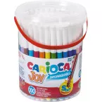 Carioca Joy Coloring Markers, 100 Markers in Plastic Pot