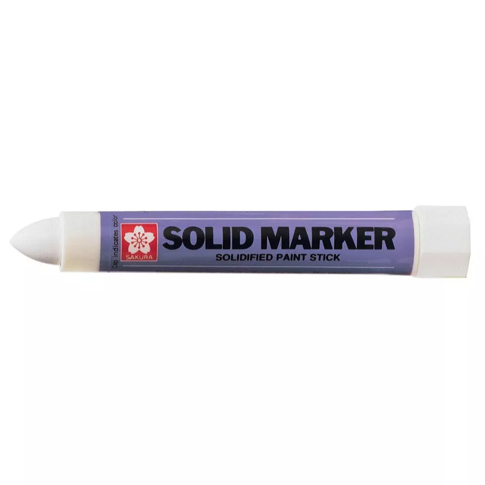 Sakura merkstift Solid Marker wit,...