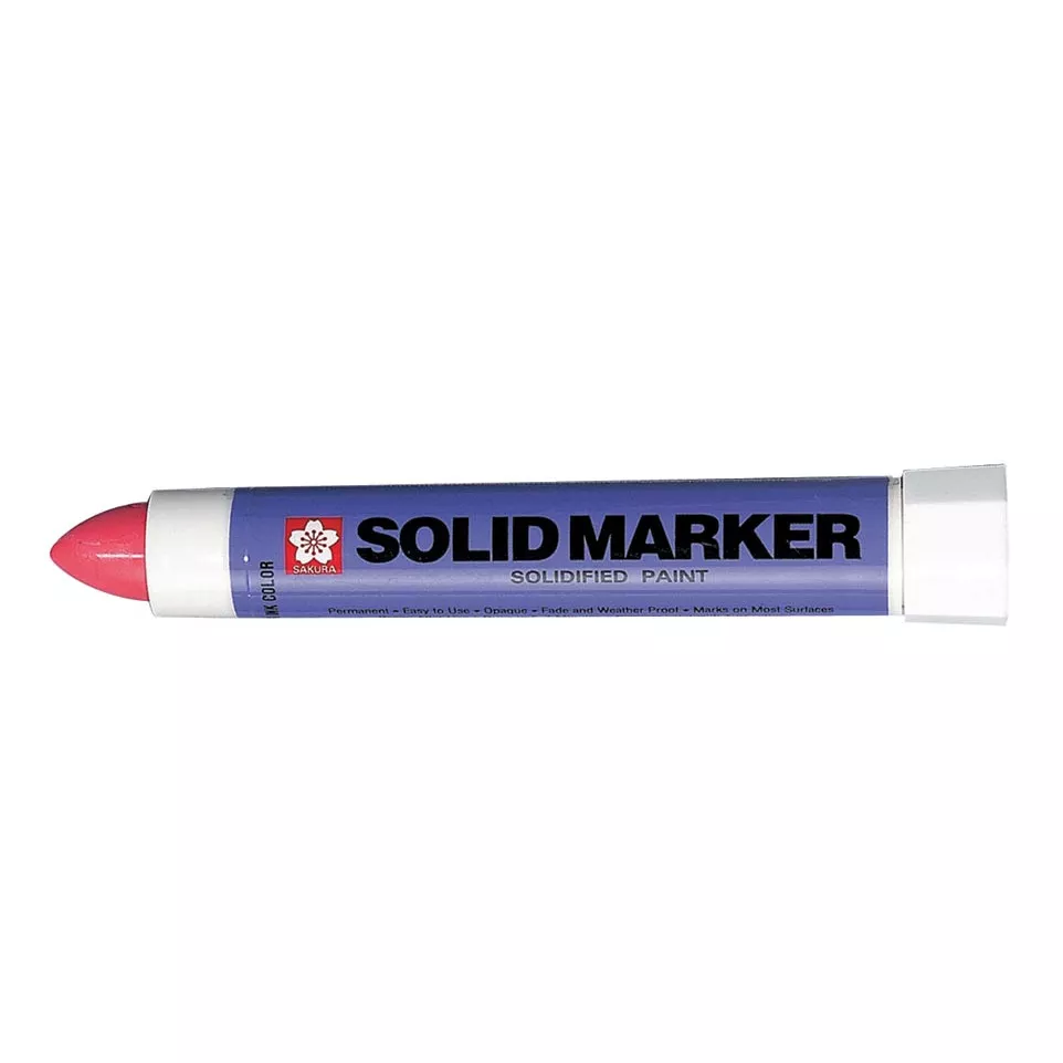 Sakura merkstift Solid Marker rood,...