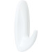Command Medium Water-Resistant Hooks, White, 1.4 kg Capacity, Pack of 2