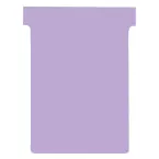 Nobo T-planbordkaarten index 3, ft 120 x 92 mm, violet