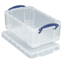 Really Useful Box boîte de rangement 9 l, transparent
