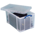 Really Useful Box 84L Transparent Storage Box