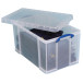 Really Useful Box 84L Transparent Storage Box