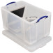 Really Useful Box 84L Transparent Storage Box